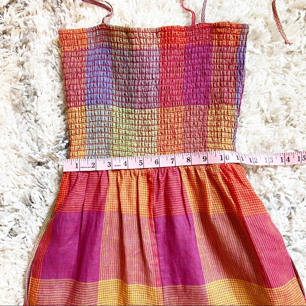 Anthropologie Multicolor Plaid Jumpsuit - Picture 12 of 15
